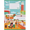 Školské zošity Notes školský zošit linajkový 513 A5