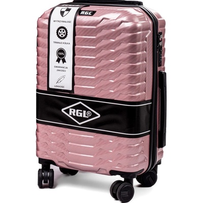 Rogal kufr Shiny Růžový 35l