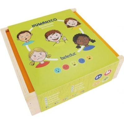 Beleduc 2v1 Hra a Puzzle Humanico Emócie