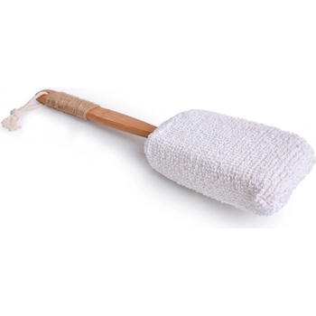 GoEco Froté houba na mytí s odnímatelnou rukojetí z bambusu