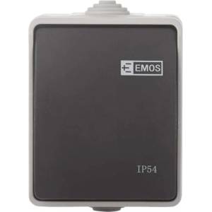EMOS Стенни ключове за стълбище № 7 ip54 1 бутон 71580 (1950011202)