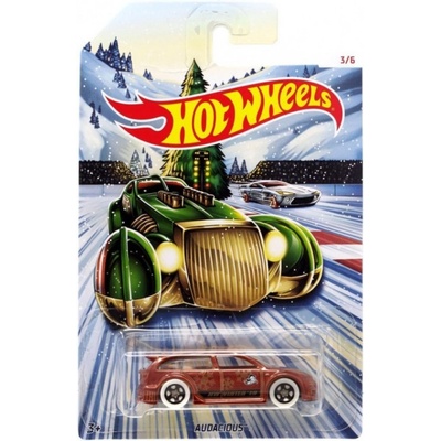 Mattel Hot Weels Kovová autíčka Holiday Hot Rods Audacious GBC63