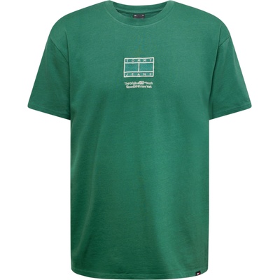Tommy Jeans Тениска зелено, размер XXL