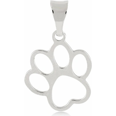 Lillian Vassago Přívěsek tlapka z bílého zlata LLV31 GP010W