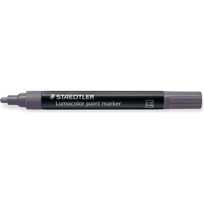 STAEDTLER Маркер Staedtler Lumocolor Paint 349, акрилен, СИВ (31095-А-СИВ)