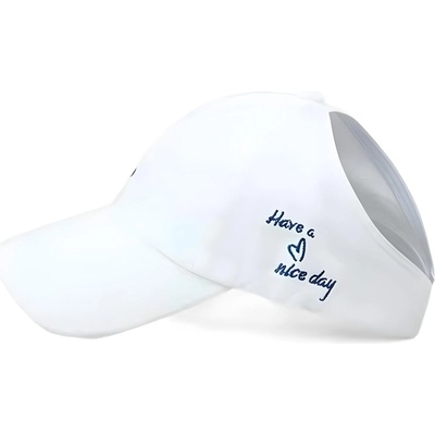 HARAHU Шапка с козирка ya-37763 - Бяло kp37763 (ya-37763)