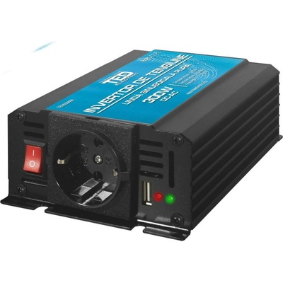 Инвертор 12/220 V DC/AC 300/600W Modified Sine Wave TED007025 TED ELECTRIC (TED-INV-12V-300W-MOD)