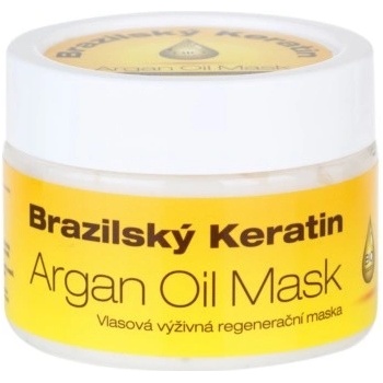 Dermagen Group Brazil Keratin výživná regeneračná maska pre všetky typy vlasov (Argan Oil Mask) 260 ml
