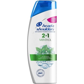 Head & Shoulders Menthol šampón proti lupinám pre osvieženie normálnych vlasov 400 ml