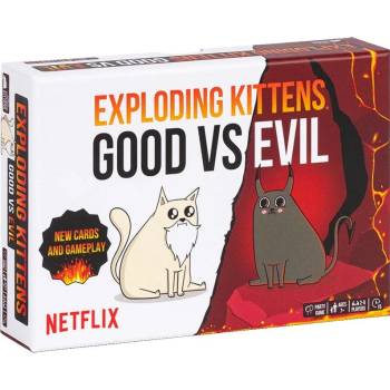 Exploding Kittens Настолна игра Exploding Kittens: Good vs Evil - Парти (BGBG0004692N)