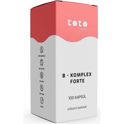 Toto B-Komplex Forte s postupným uvoľňovaním 100 kapsúl