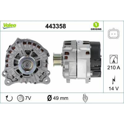 Generátor VALEO 443358