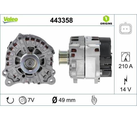 Generátor VALEO 443358