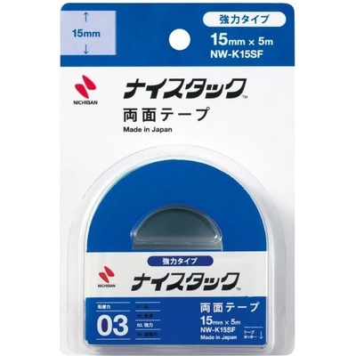 Nichiban Lepiaca páska obojstranná 15 mm x 5 m univerzálna
