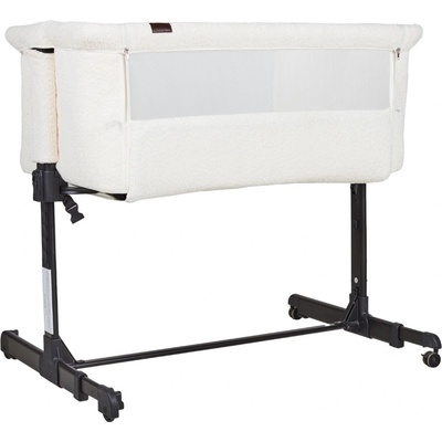 Quax Krémově bílá postýlka Side by Side 95 x 73 cm