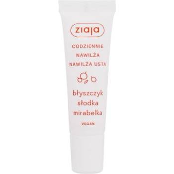 Ziaja Lip Gloss Sweet Mirabelle сладък гланц за устни с аромат на мирабела 12 ml