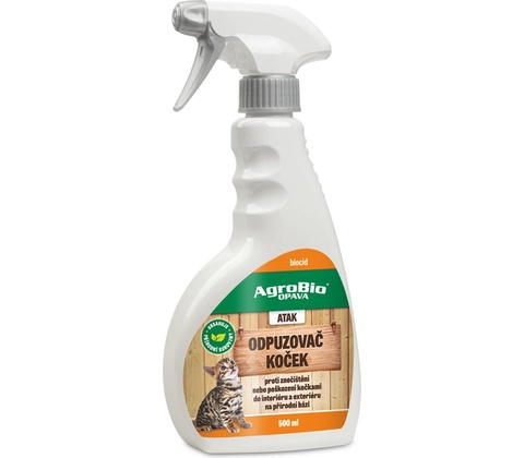 Odpuzovač koček AgroBio Atak 500 ml