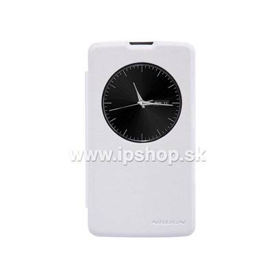 Window Side Flip pouzdro pro LG D290n L Fino / LG D295n L Fino Dual SIM bílé **AKCE!!