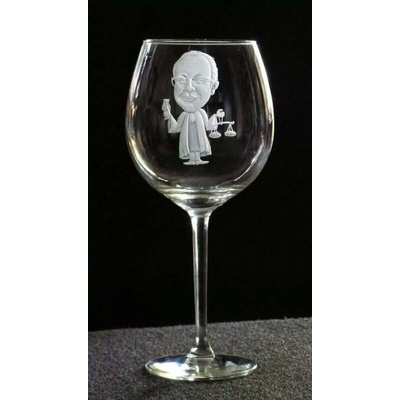 Rytiskla cz PRÁVNÍK 01 na vinné sklenici PNLP 740 ml