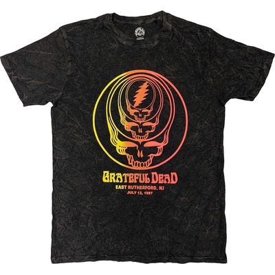Grateful Dead Concentric Skulls Black M Риза (GRATETS25MDD02)