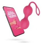 EasyToys EasyConnect Вибриращи кегел топчета Stella, управление с приложение, розови (P25159)