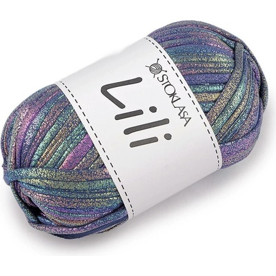 Pletací příze Lili s AB efektem 100 g Varianta: 8 modrofialová, Balení: 1 ks 62311/162085/290263