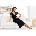 Donna Нощница Koszulka-Ivana-Long-Black-BlackV-61575-Black - Червен, размер 36