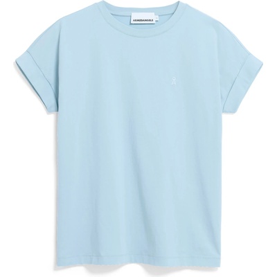 Armedangels Дамска тениска ARMEDANGELS Women's Idaa Logo T-shirt - Blue Glow - размер XS (116-6799-3911)