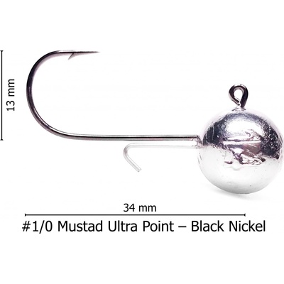 Smart Arctic Fox SAF Jigová hlava Capybara vel.1 5g 5 ks