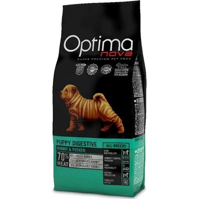 Optimanova Puppy Digestive Rabbit & Potato 2 kg