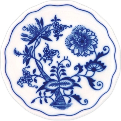 Cibulák Podložka pod sklenici 10cm Originál Český porcelán Dubí