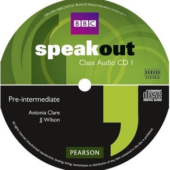 Speakout PreIntermediate Class CD x3