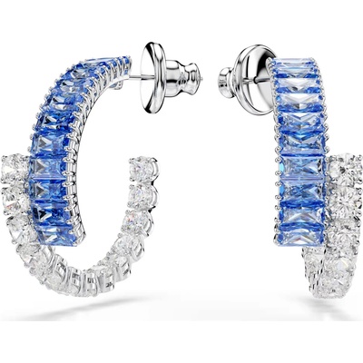 Swarovski Okouzlující kruhové náušnice se zirkony Matrix 5722459
