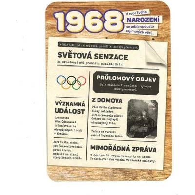 ALBI RETRO přání 1968