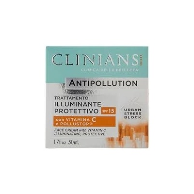 Clinians Antipollution Illuminante Protettivo SPF15 50 ml