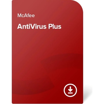 McAfee AntiVirus Plus 1 lic. 12 mes.
