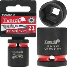 Tvardy Rázová hlavica 1/2" – 21 mm, krátka, CR-MO