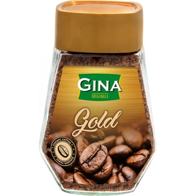 Gina Instantní káva gold sklo 200 g
