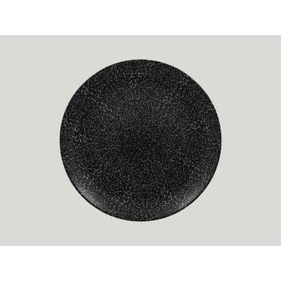 RAK Porcelain Talíř mělký 31 cm černá RAK-IPNNPR31