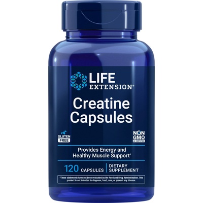 Life Extension Creatine Capsules 120 kapslí