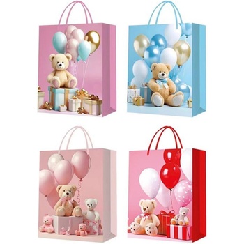 Image 1 of Armtoys ПОДАРЪЧНА ЧАНТА МЕЧЕ С БАЛОНИ 32*26*10 4 ВИДА