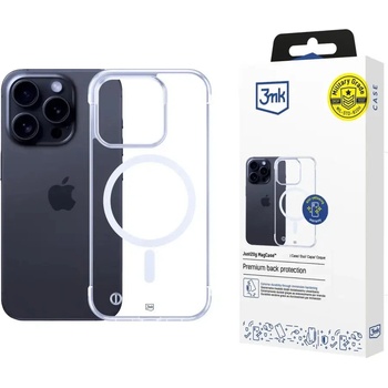 3mk Protection 3mk Just20g MagCase за iPhone 15 Pro Max - прозрачен (5903108609685)