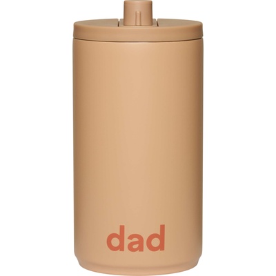 Design Letters Чаша за пътуване Design Letters Dad 350 мл бежова (30101019BEIGEDAD)