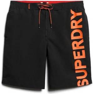 Superdry Бански гащета Superdry Classic 19´´ Logo swimming shorts - Black (Black)