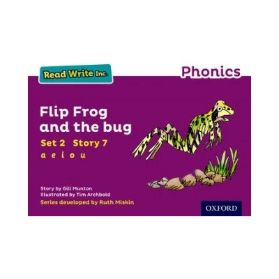 Read Write Inc. Phonics: Purple Set 2 Storybook 7 Flip Frog and the Bug | Gill Munton