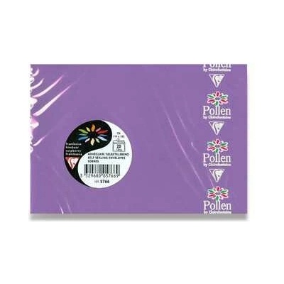 Obálka Clairefontaine, C6, fialová, 20 ks
