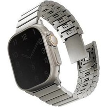 Uniq Strova Mag na Apple Watch 42/44/45/49mm titanium UNIQ-49MM-STRVMSIL