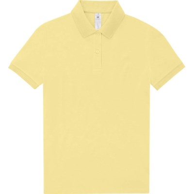 B&C My Polo 210 /women Dámske piqué polo žltá amalfi