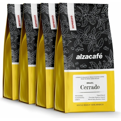 AlzaCafé Brazil Cerrado 4 x 250 g