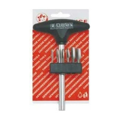 Závitové bity M3 M10 HSS s T-rukojetí, sada 7 ks Bučovice Tools